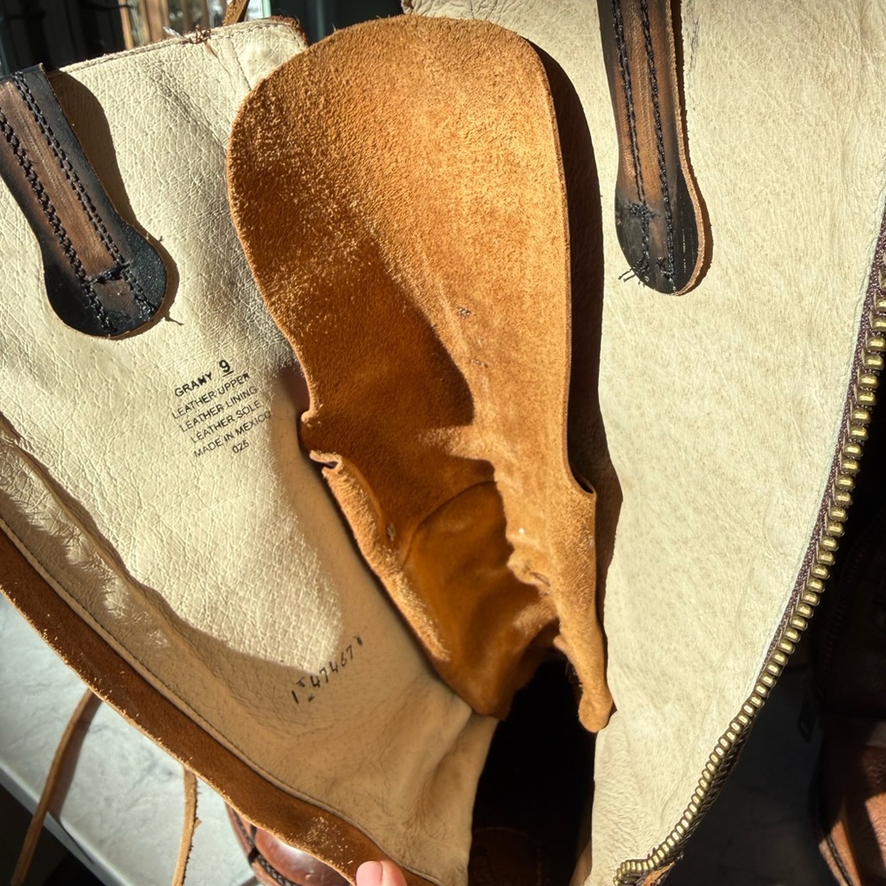 FREEBIRD GRANNY STYLE Lace up tall boot - Picture 6 of 11